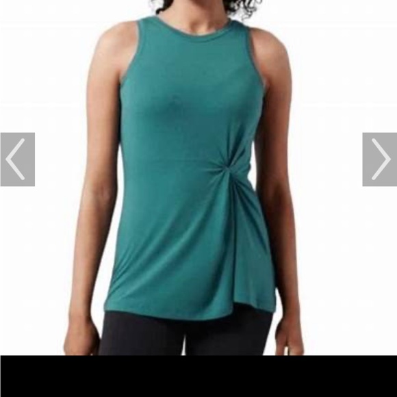 Athleta Black Twist Detail Tank Top - Picture 4 of 5